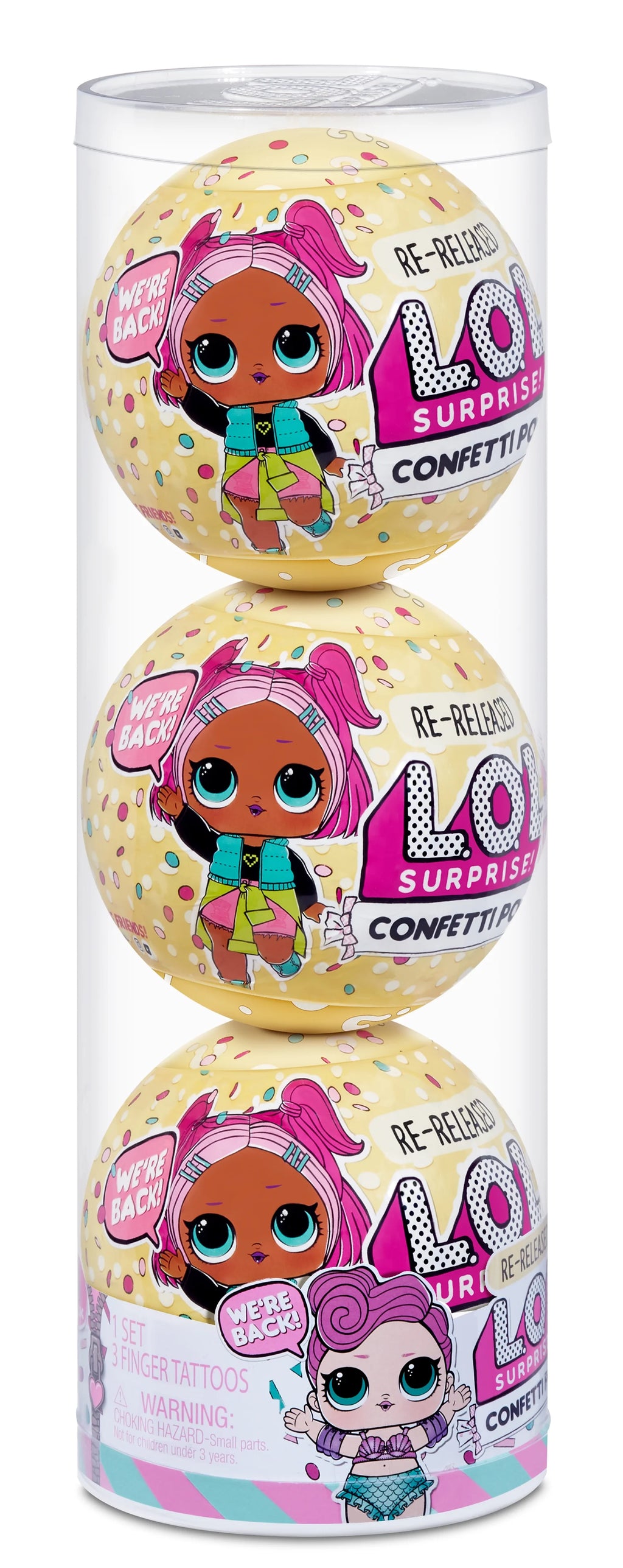 LOL Surprise 3-Pack Confetti Waves Z1774