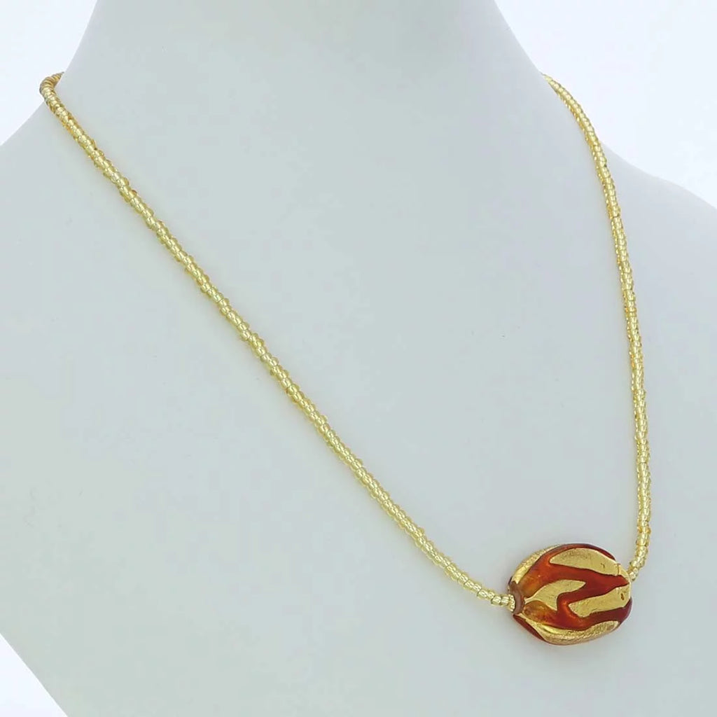 Murano Glass Necklace Q78108