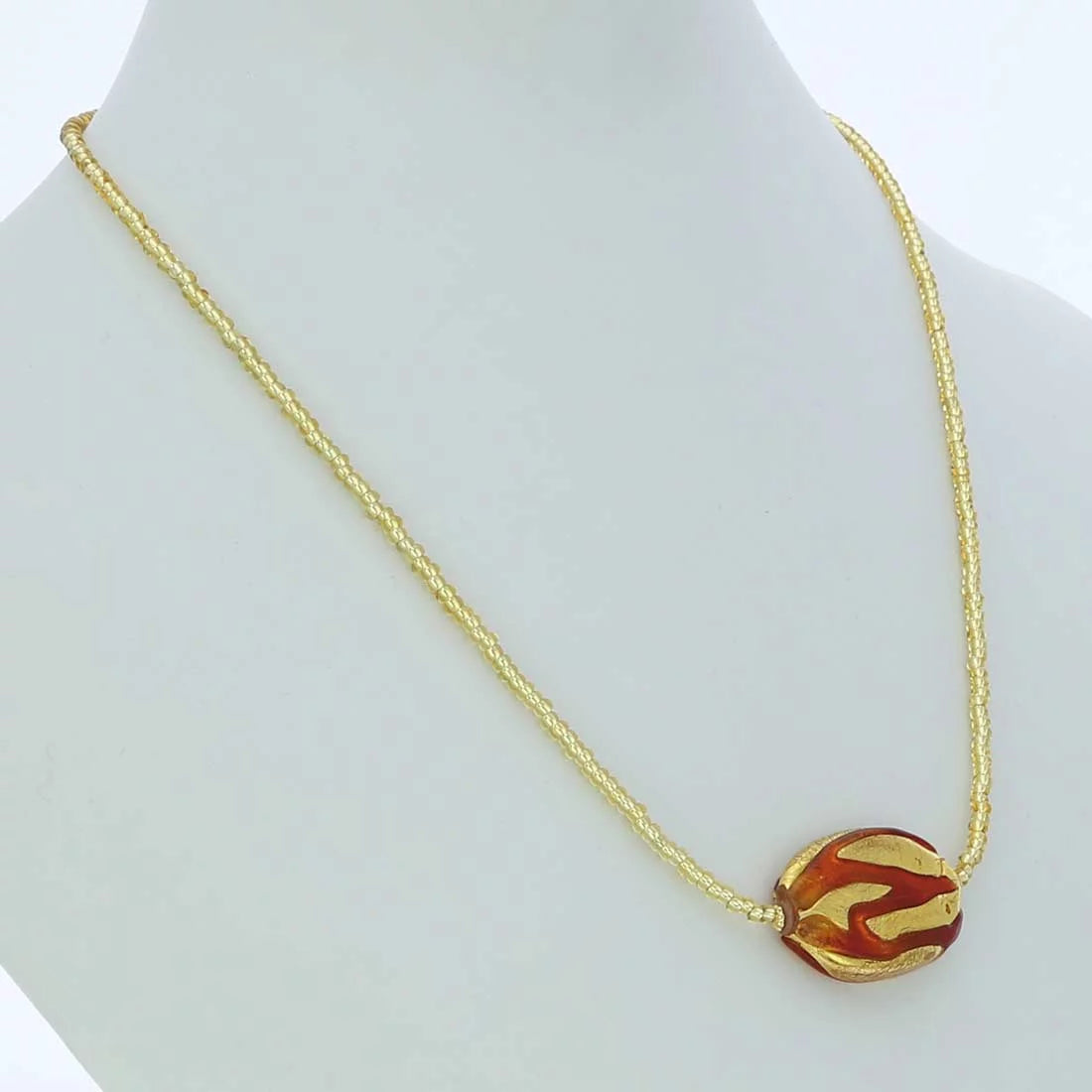 Murano Glass Necklace Q78108