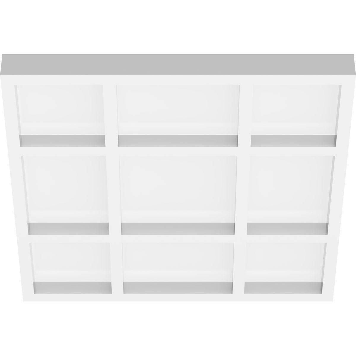 PVC Contemporary Ceiling Medallion - Two Piece S8504